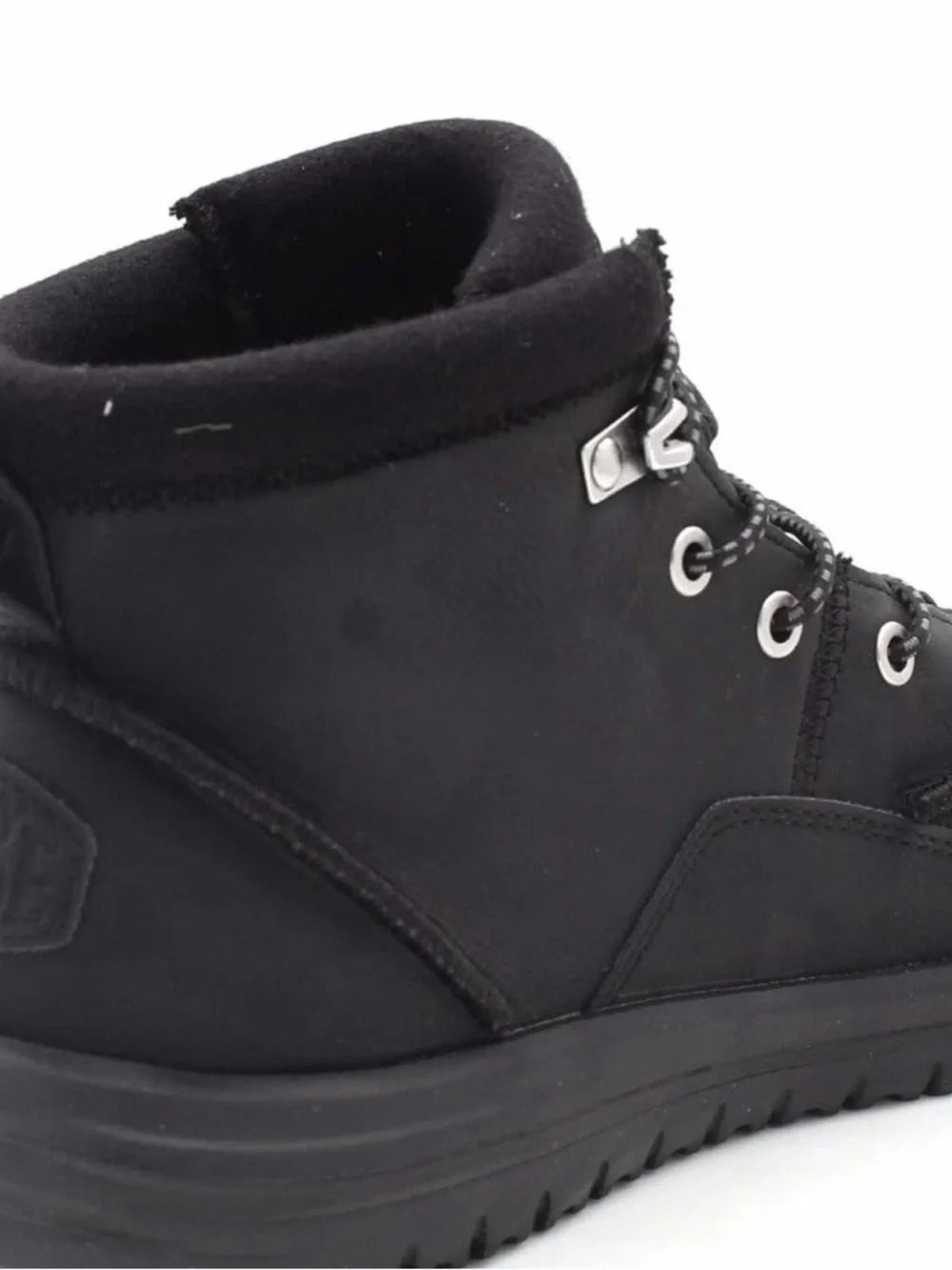 Hey Dude Black Chukka Lace-Up Boots